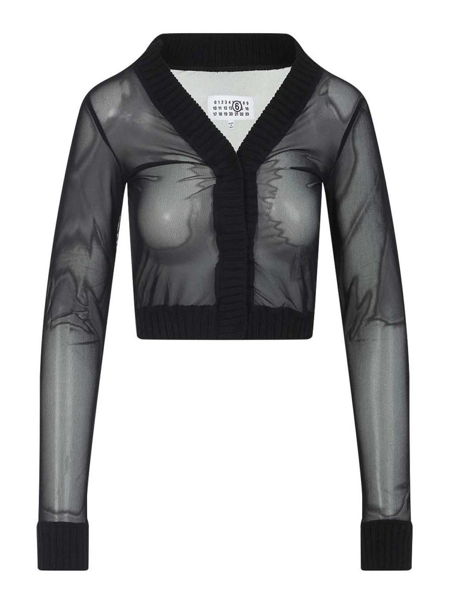 MM6 Maison Margiela Top - Noir