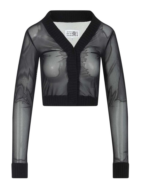 MM6 Maison Margiela Top - Noir