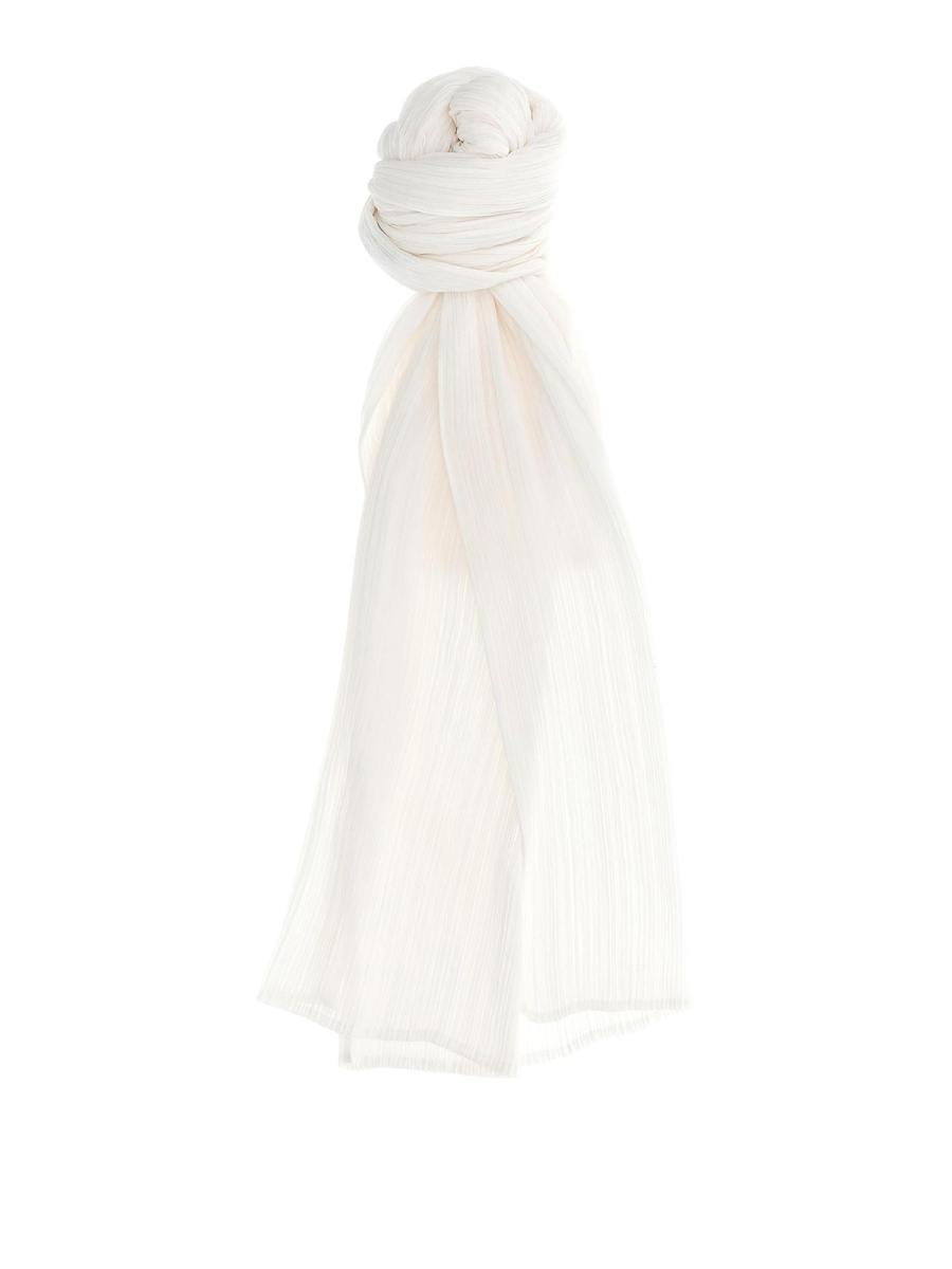 Pleats Please Issey Miyake Étole - Blanc