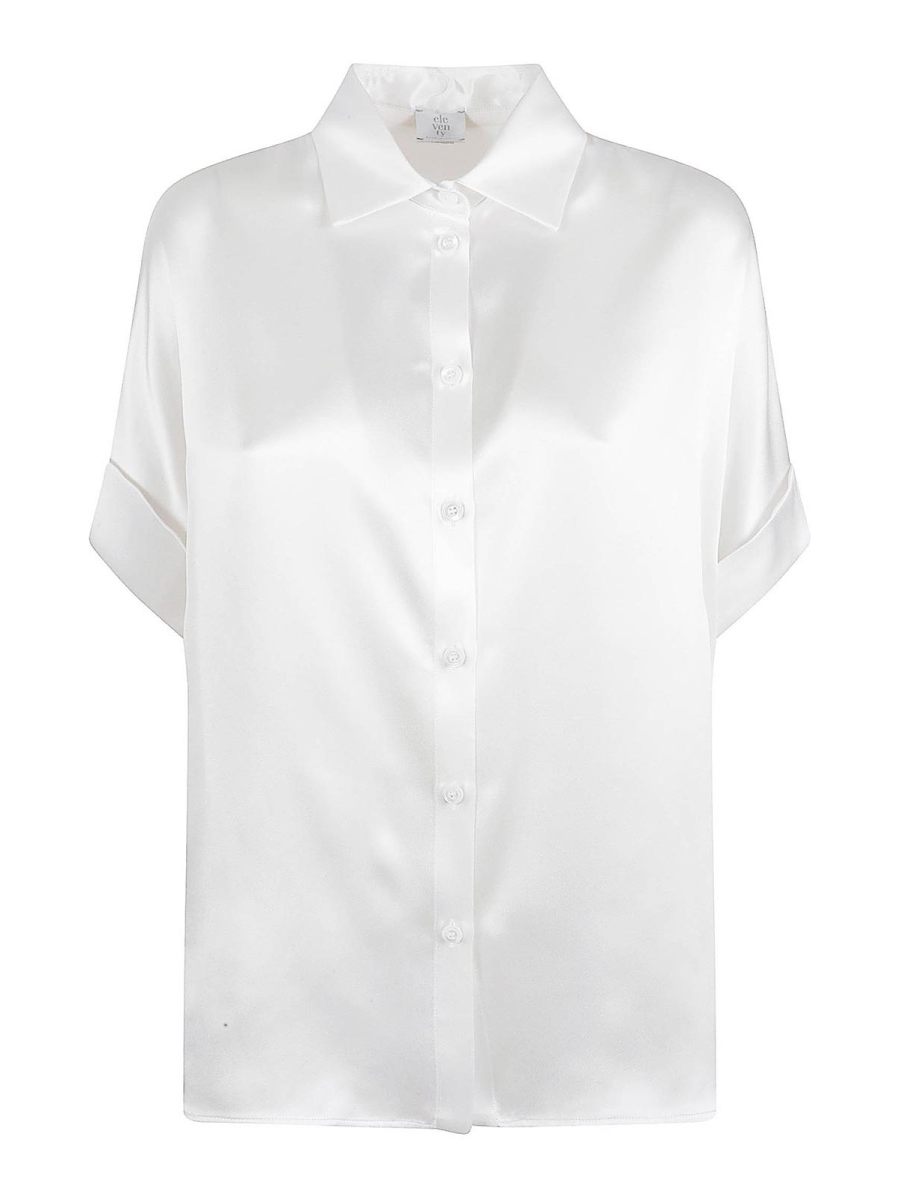 Eleventy Chemise - Blanc