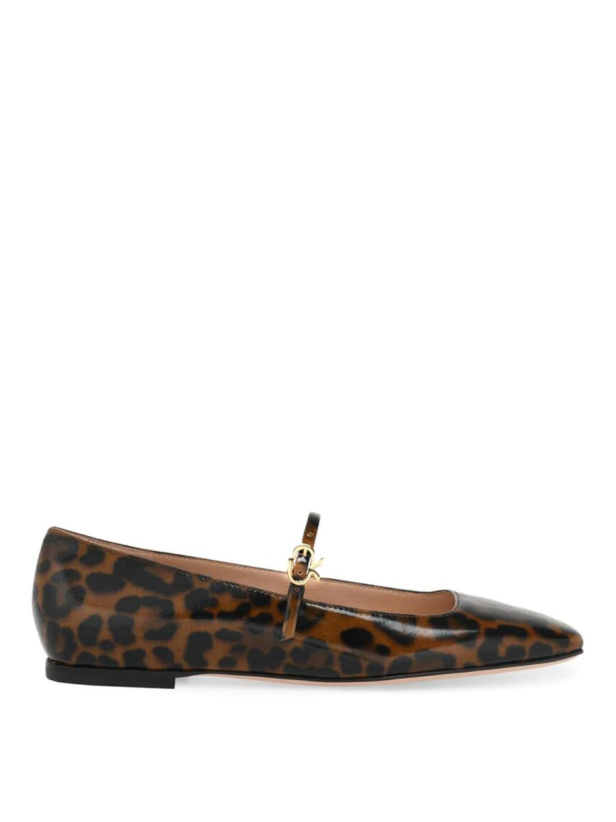 Gianvito Rossi Ballerines - Imprimé Animal