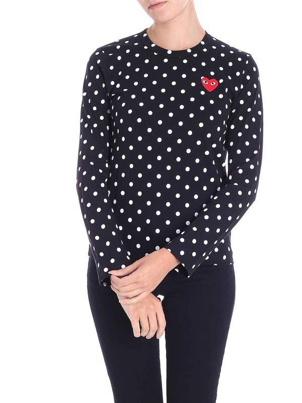 Comme des Garçons Play T-Shirt - Noir