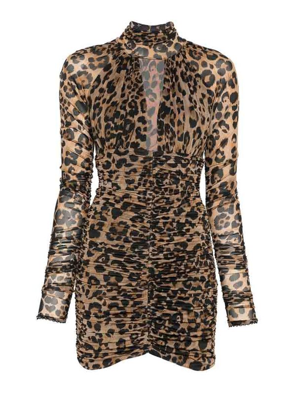 Blumarine Pull Col Roulé - Marron