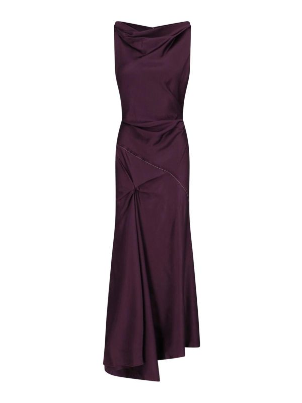 Victoria Beckham Maxi Robe - Violet