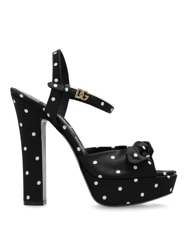 Dolce & Gabbana Sandales - Noir