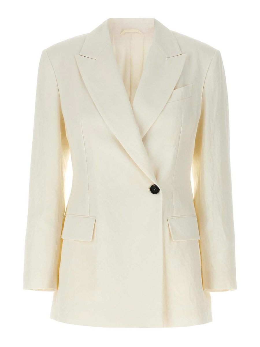 Brunello Cucinelli Blazer - Blanc