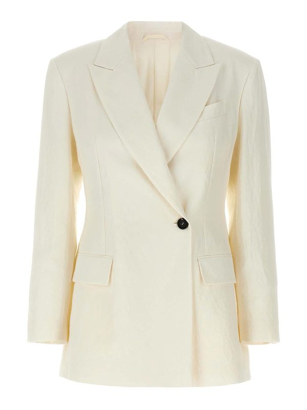 Brunello Cucinelli Blazer - Blanc