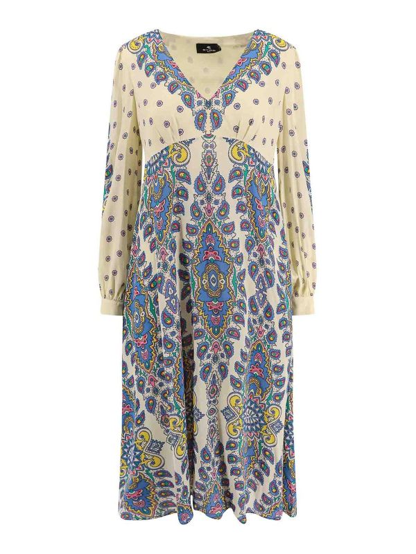 Etro Robe Au Genou - Noir