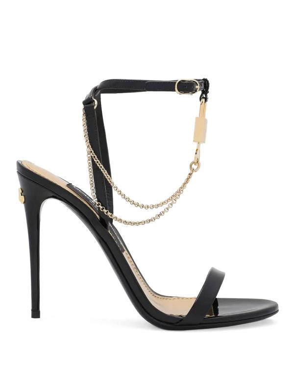 Dolce & Gabbana Sandales - Noir