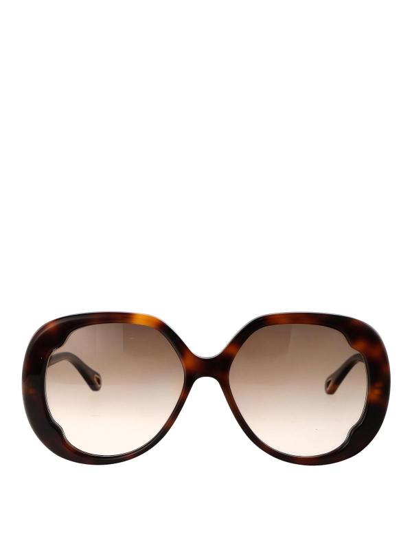 Chloe' Lunettes De Soleil - Marron