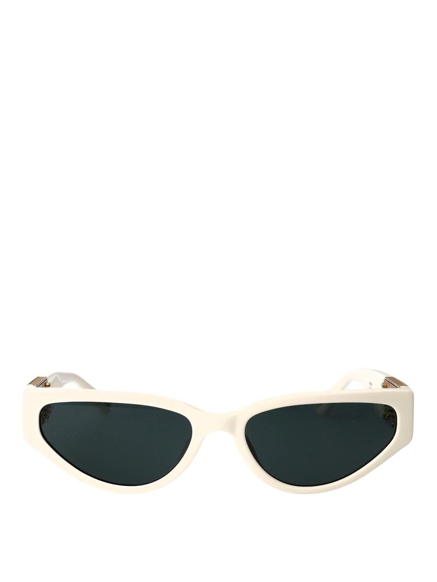 Linda Farrow Lunettes De Soleil - Blanc