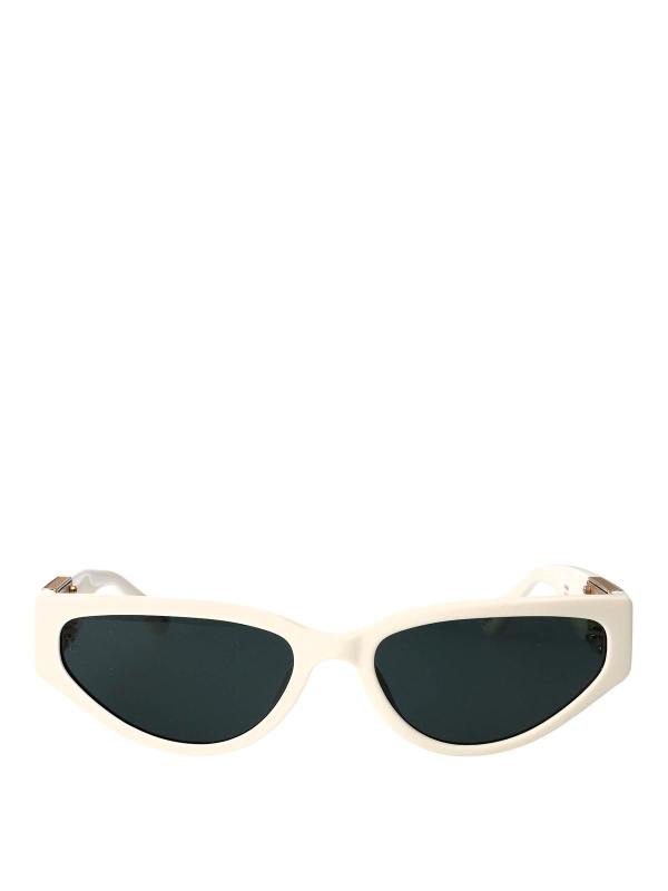 Linda Farrow Lunettes De Soleil - Blanc