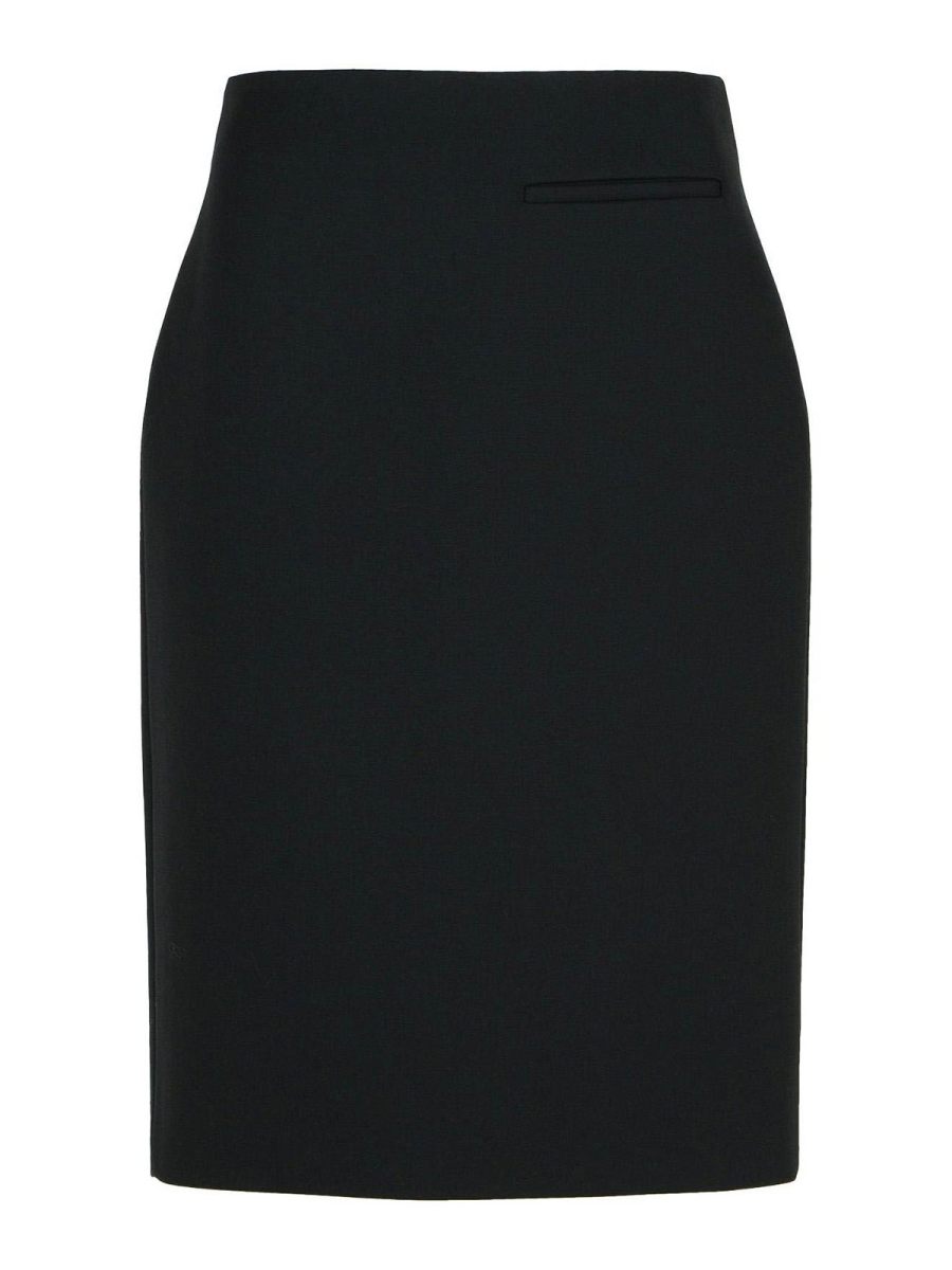 Rohe Jupe Midi - Noir