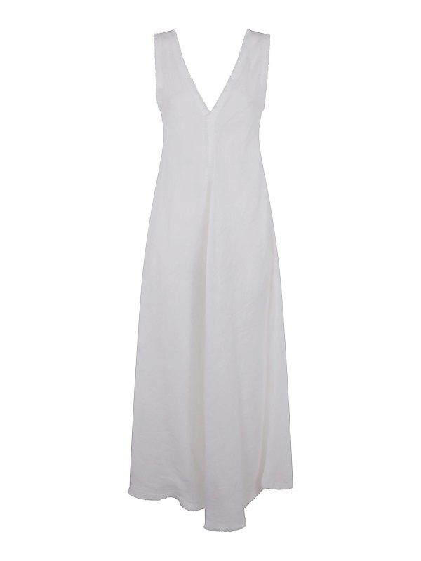 P. A.R. O.S. H. Robe Au Genou - Blanc
