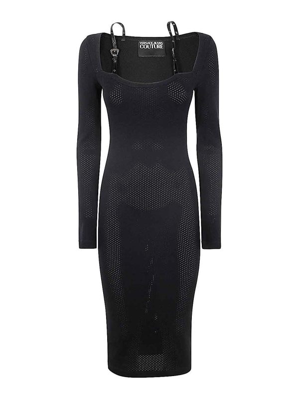 Versace Jeans Couture Maxi Robe - Noir