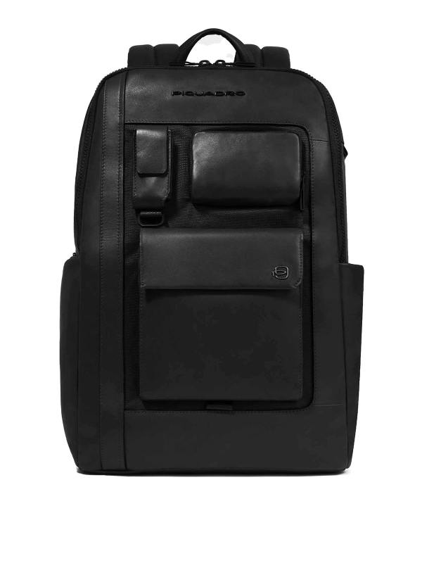 Piquadro Sac À Dos - Noir