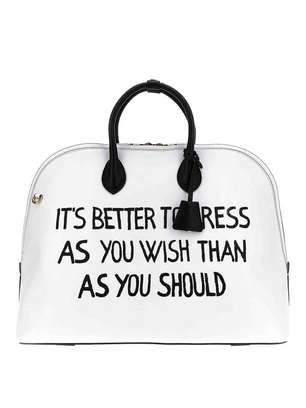 Moschino Sac Cabas - Blanc