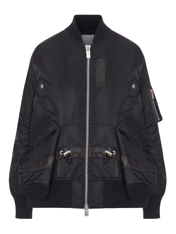 Sacai Bomber - Noir