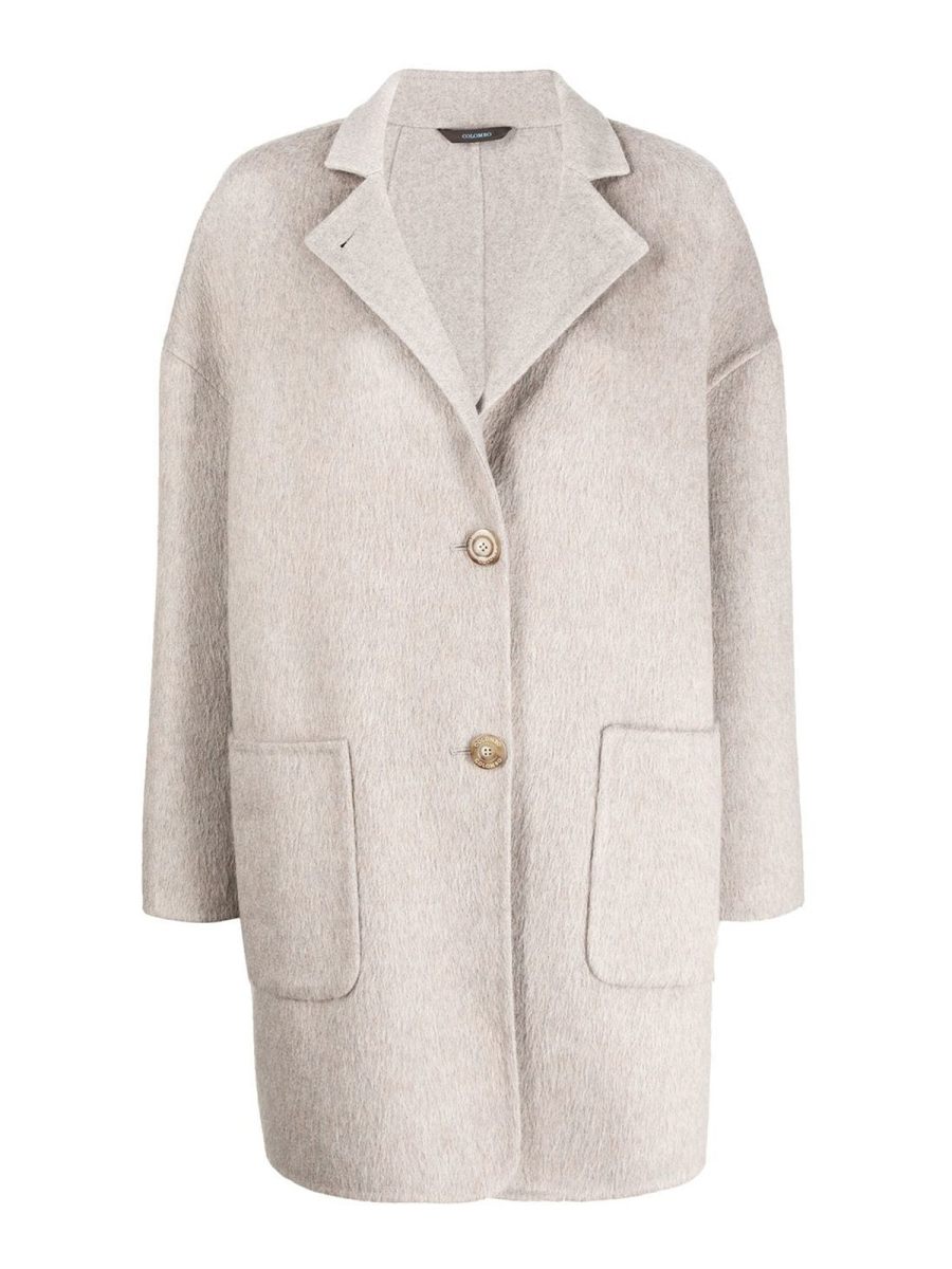 Colombo Manteau Court - Gris
