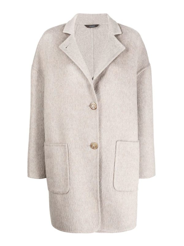 Colombo Manteau Court - Gris