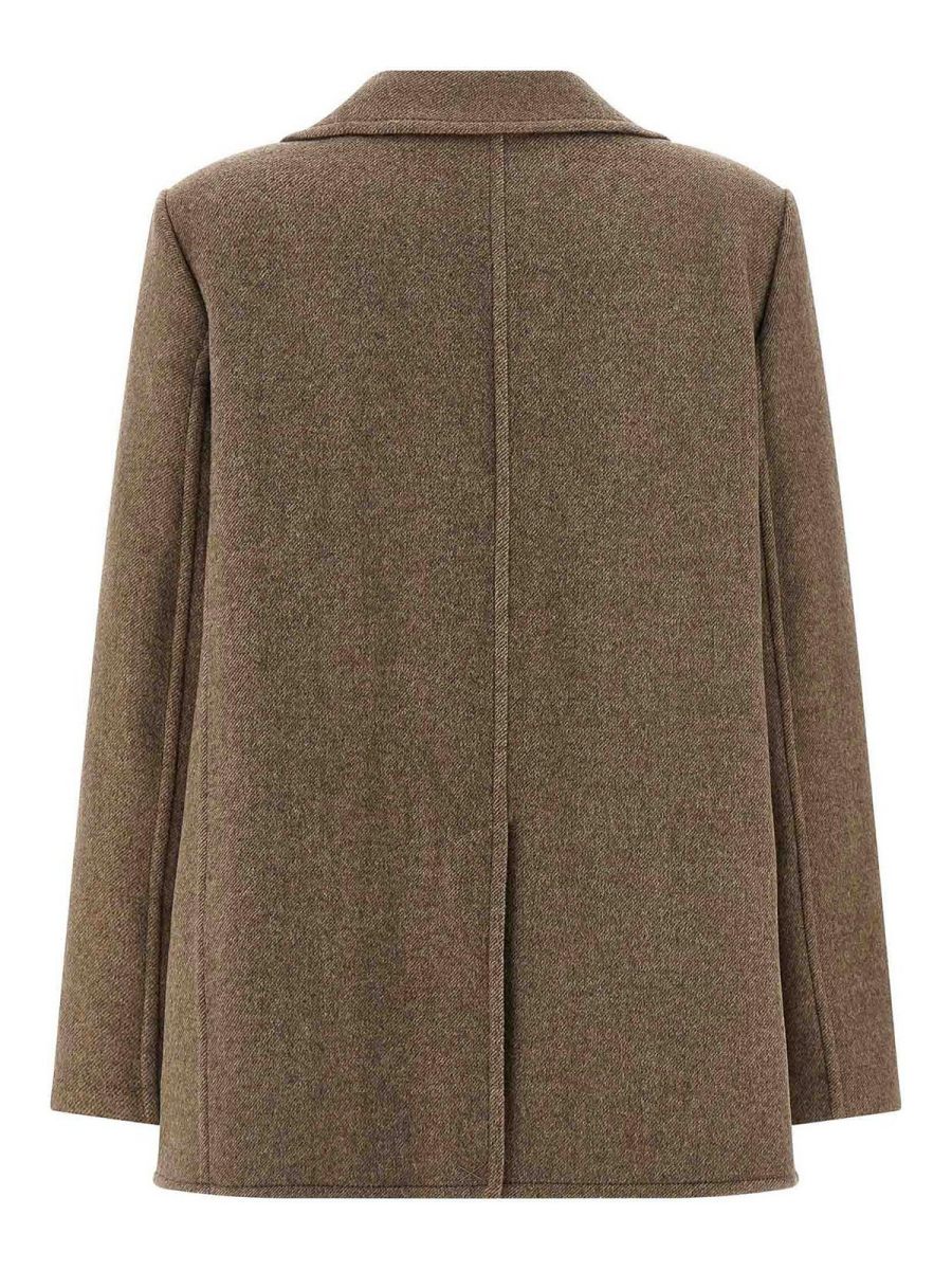 Tory Burch Manteau Court - Beige
