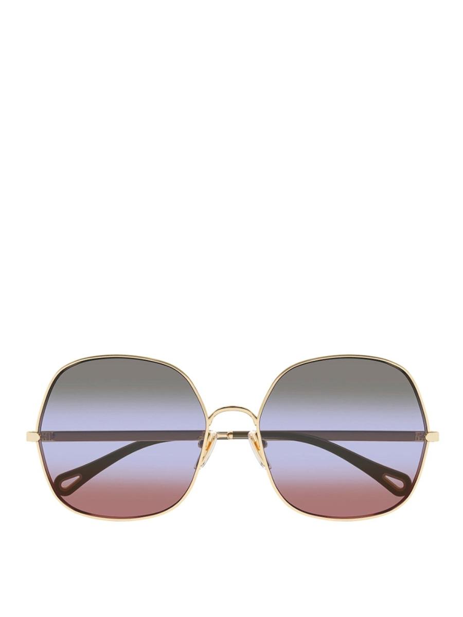 Chloe' Lunettes De Soleil - Or