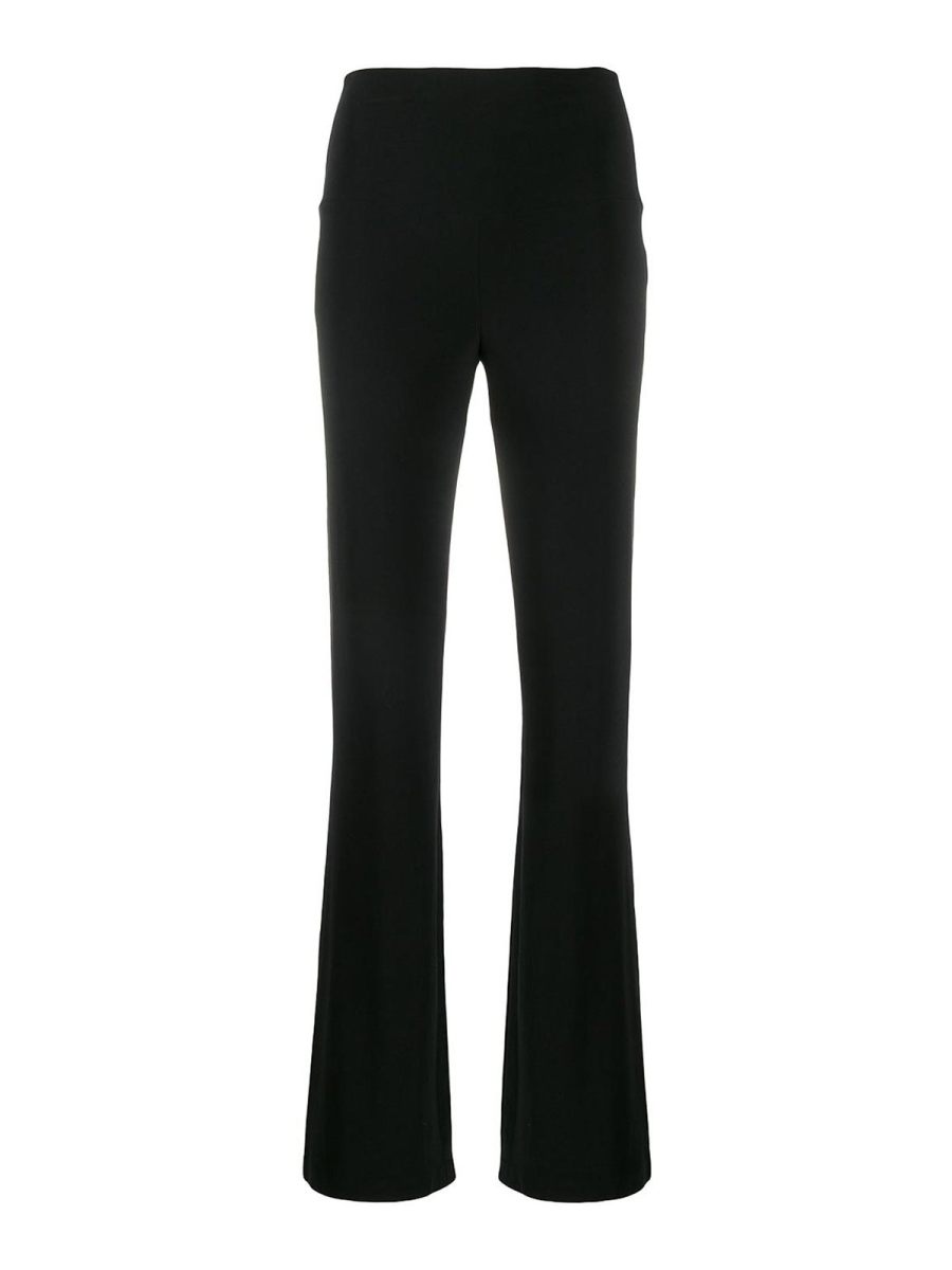Norma Kamali Pantalons Décontractés - Noir