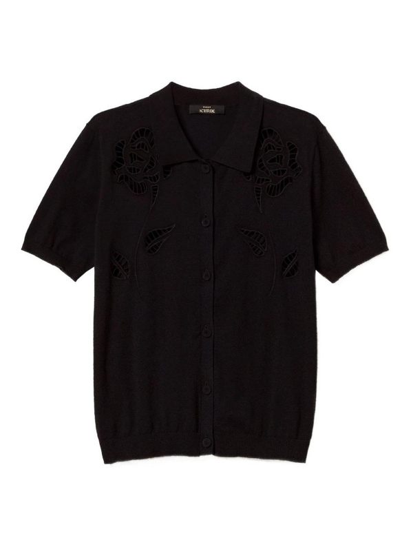 Twinset Pull Col Bateau - Noir