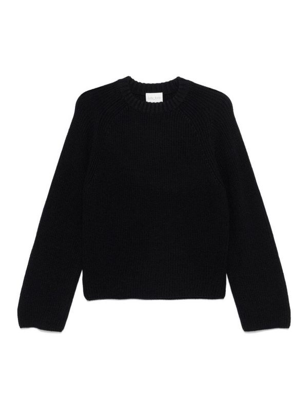 Forte Forte Pull Col Rond - Bleu
