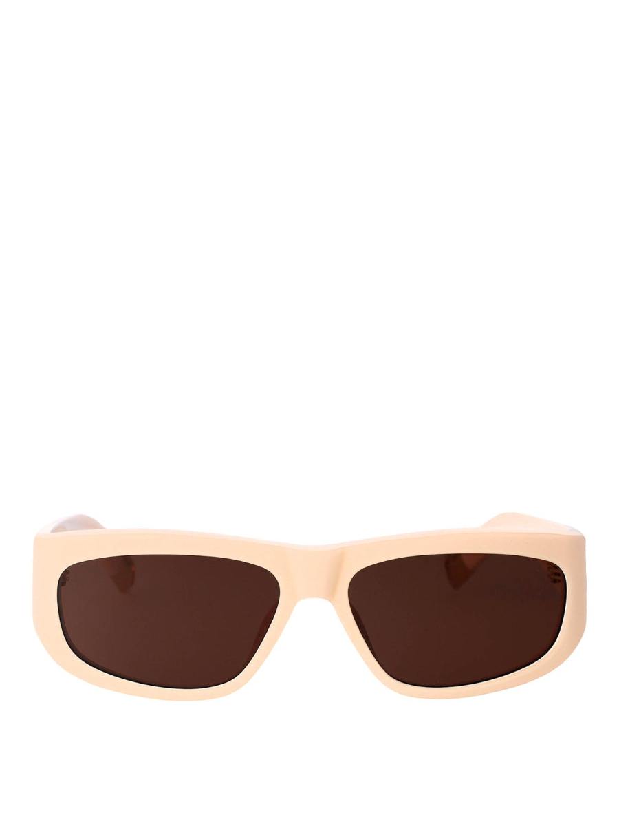 Jacquemus Lunettes De Soleil - Couleur Chair
