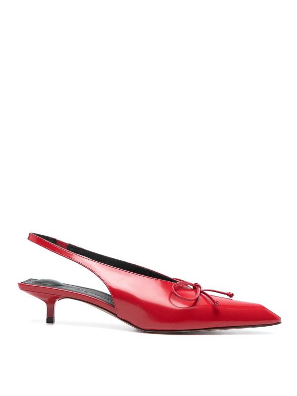 Jacquemus Chaussures À Talon - Rouge