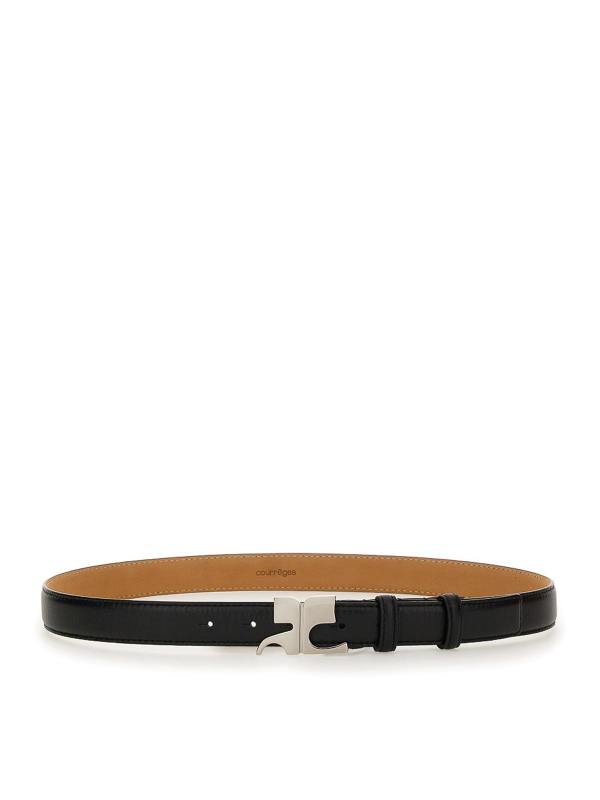 Courreges Ceinture - Noir