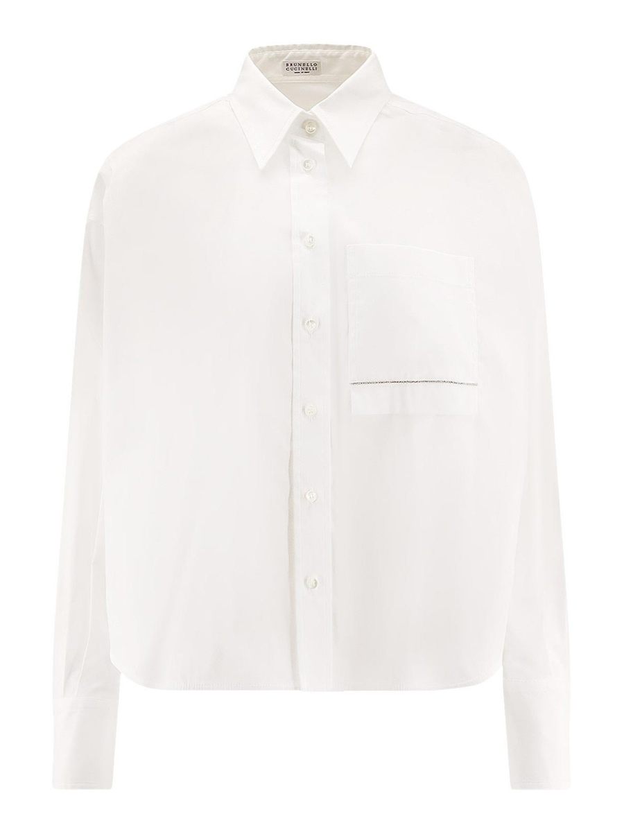 Brunello Cucinelli Chemise - Blanc