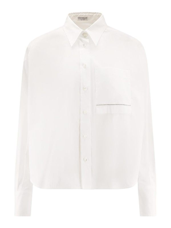 Brunello Cucinelli Chemise - Blanc