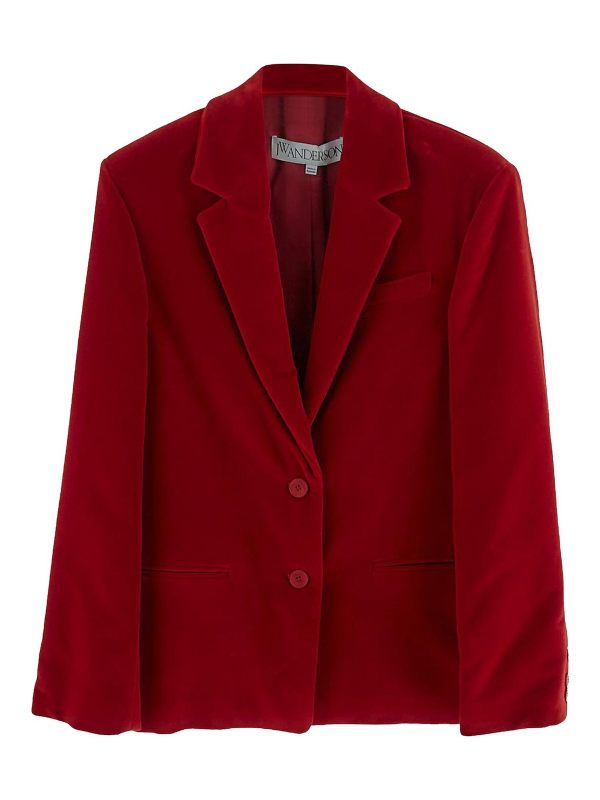 J. W. Anderson Veste Casual - Rouge
