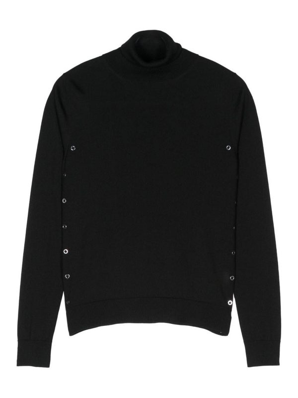 Dondup Pull Col Rond - Noir