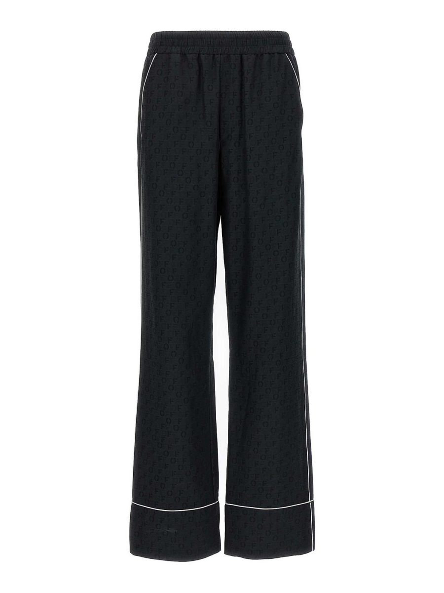 Off-White Pantalons Décontractés - Noir