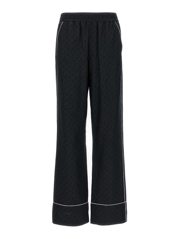 Off-White Pantalons Décontractés - Noir