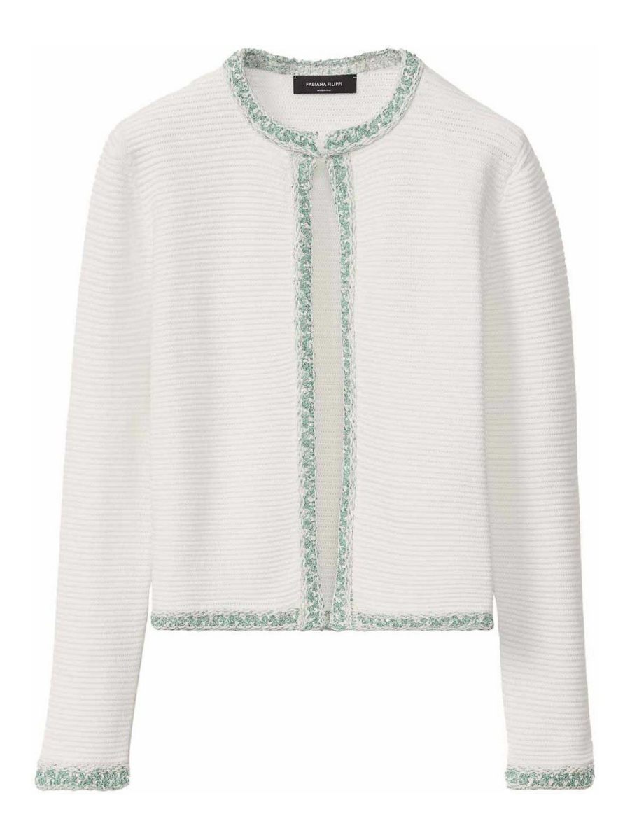 Fabiana Filippi Pull Col Bateau - Blanc