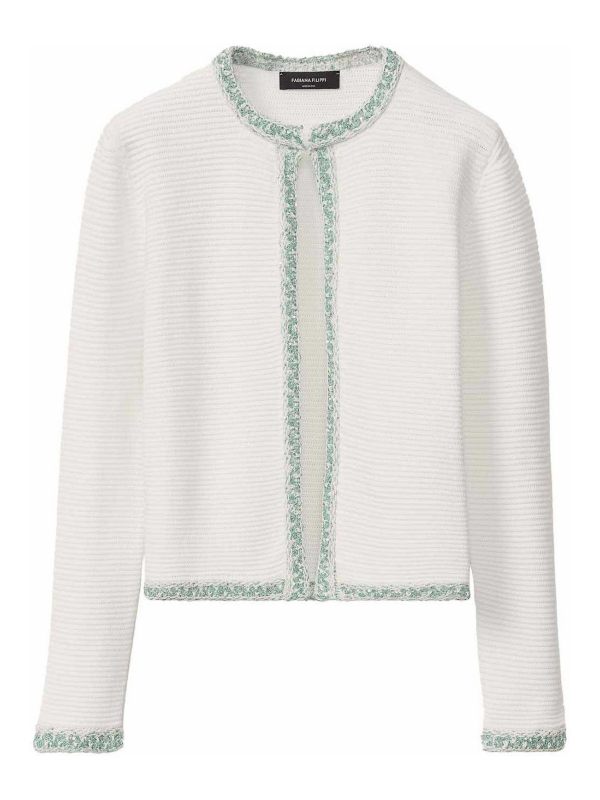 Fabiana Filippi Pull Col Bateau - Blanc