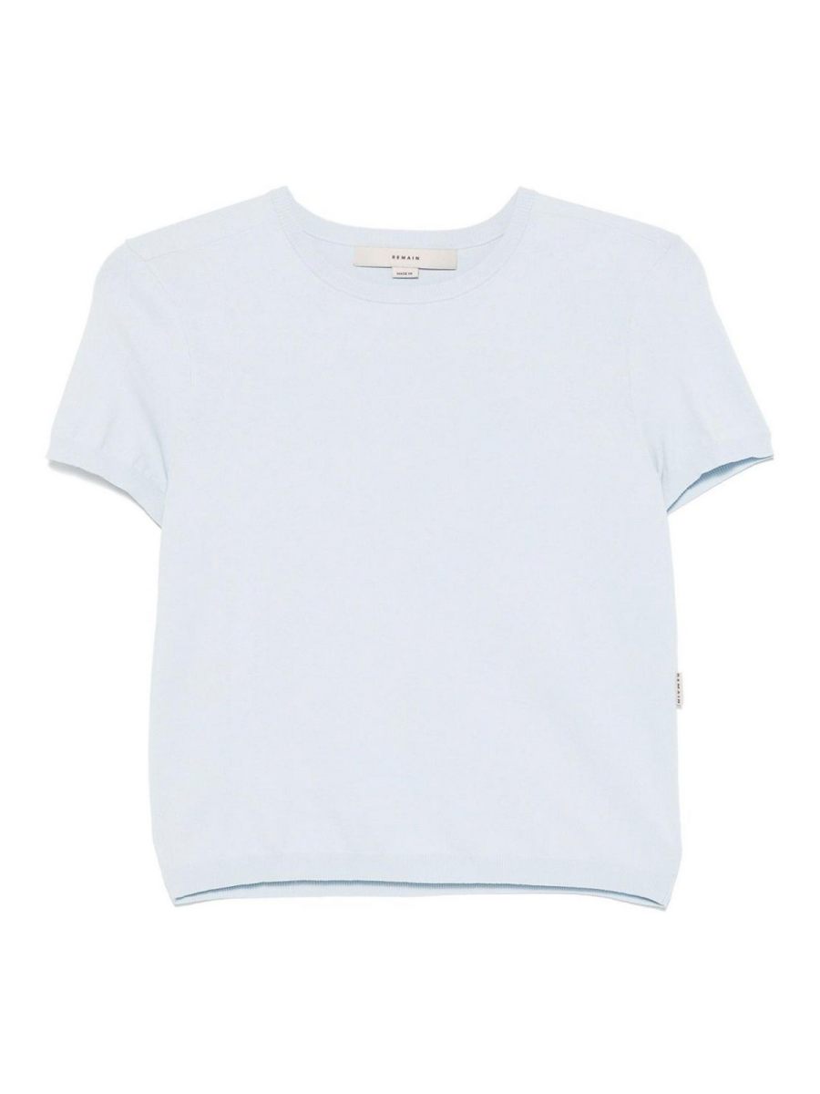 Remain Birger Christensen T-Shirt - Bleu Clair