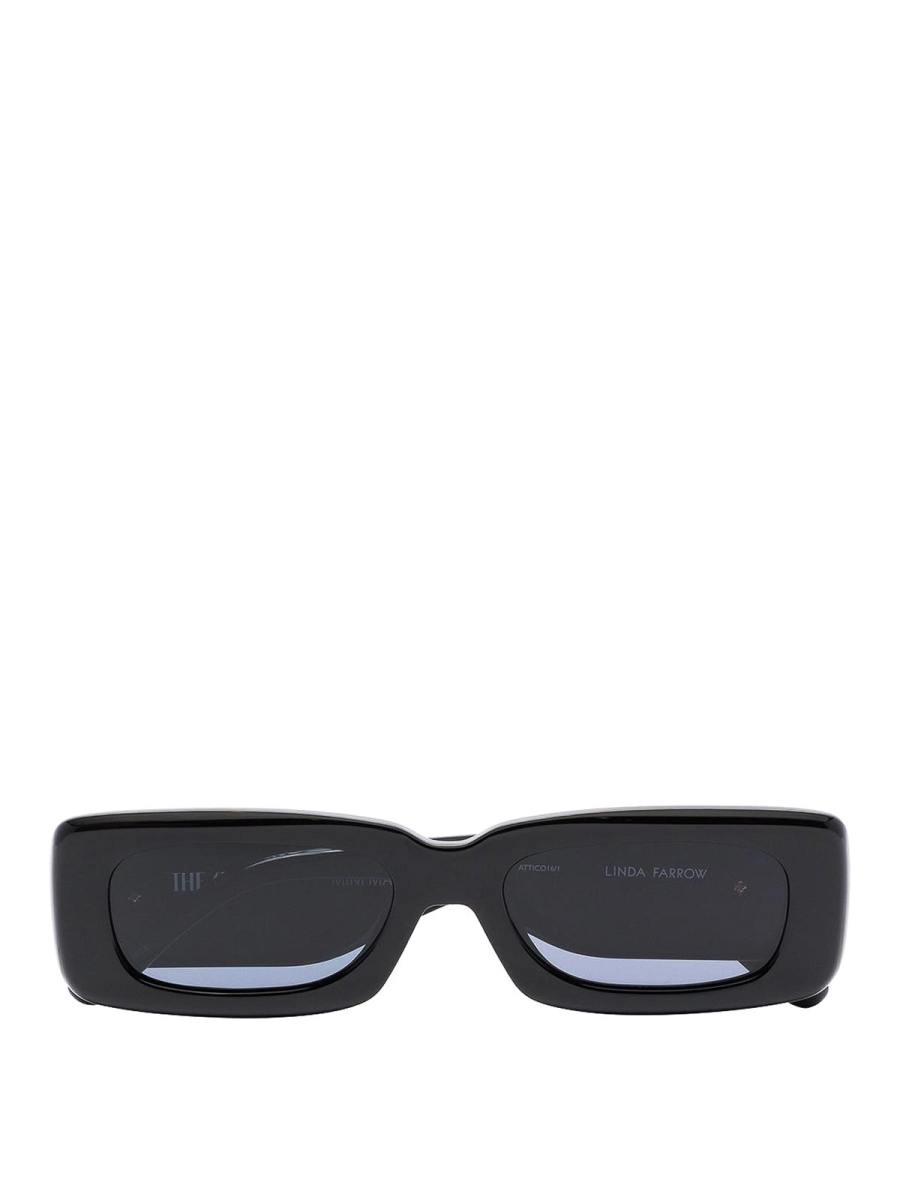 The Attico Lunettes De Soleil - Noir