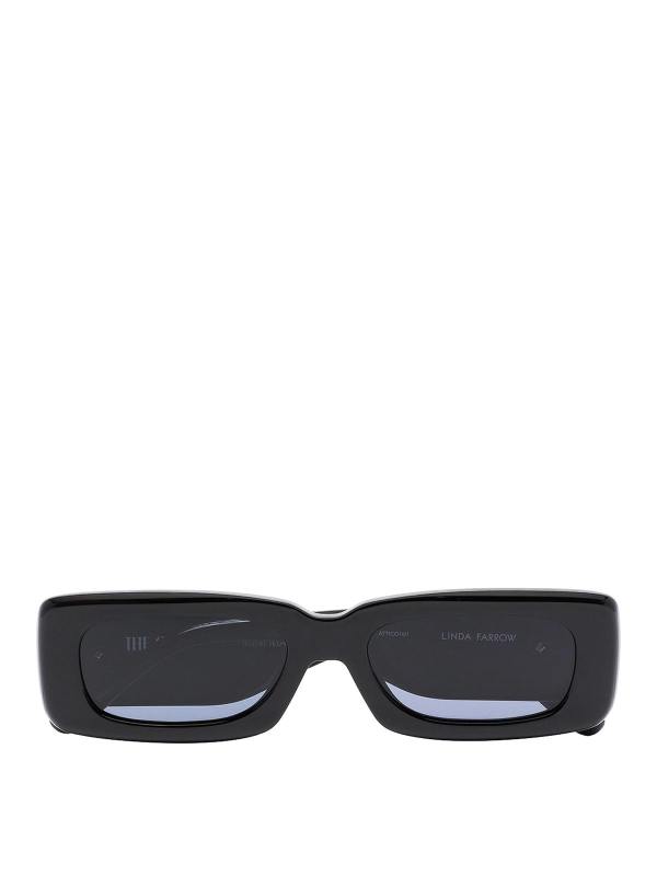 The Attico Lunettes De Soleil - Noir