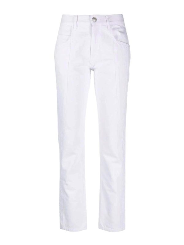 Isabel Marant Jean Bootcut - Blanc