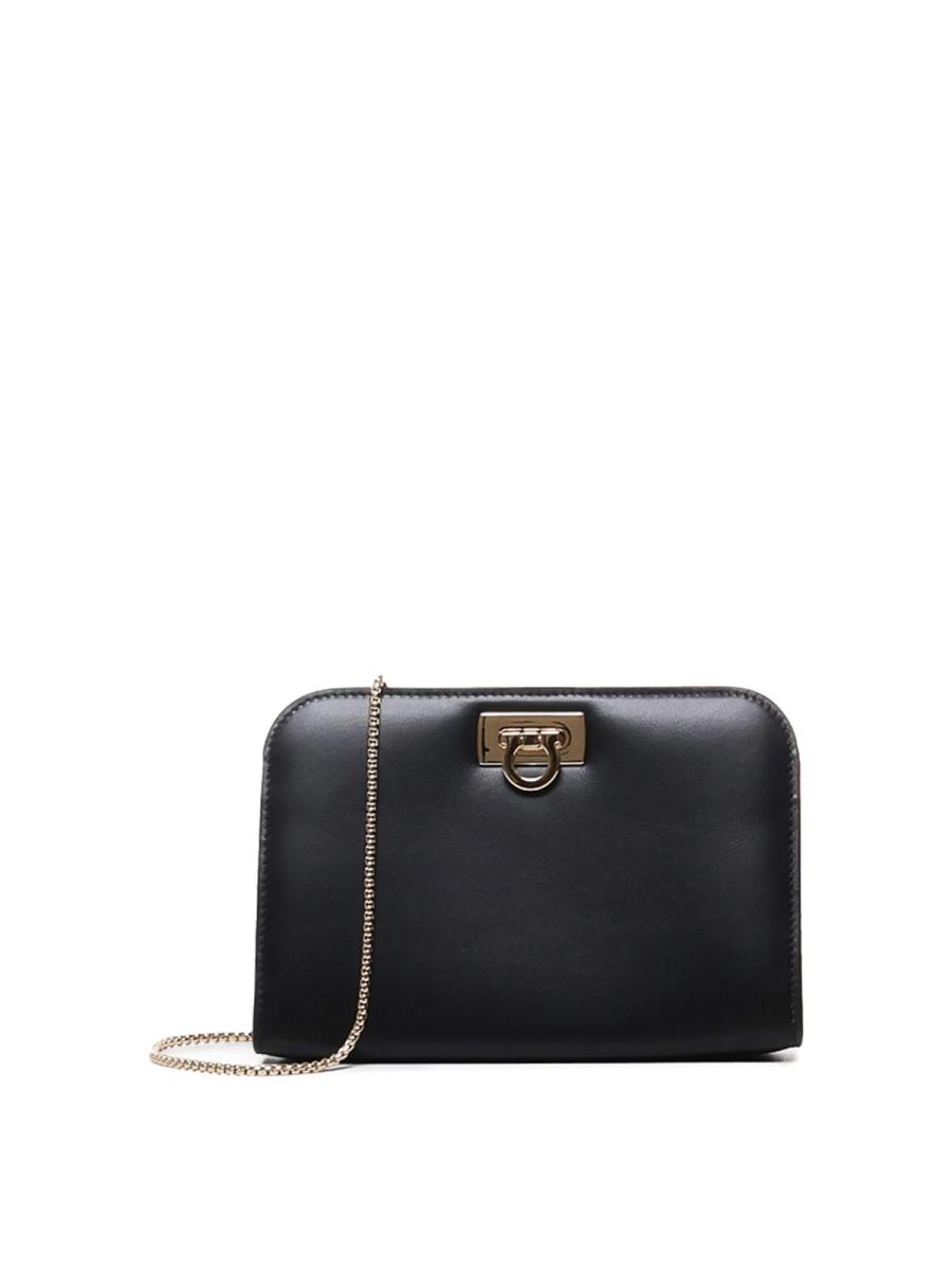 Salvatore Ferragamo Sac Bandoulière - Noir