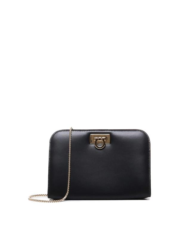 Salvatore Ferragamo Sac Bandoulière - Noir