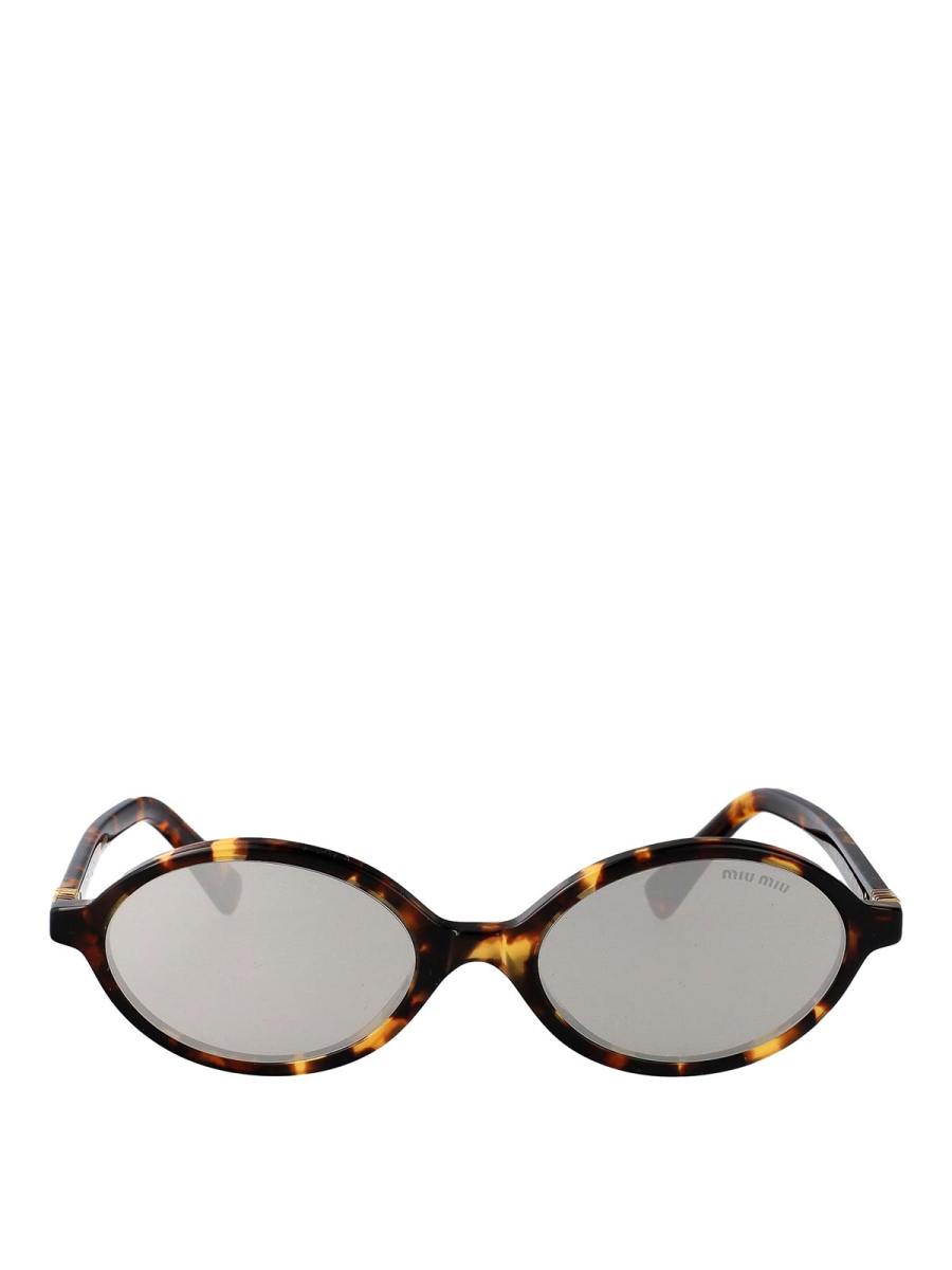 Miu Miu Lunettes De Soleil - Marron