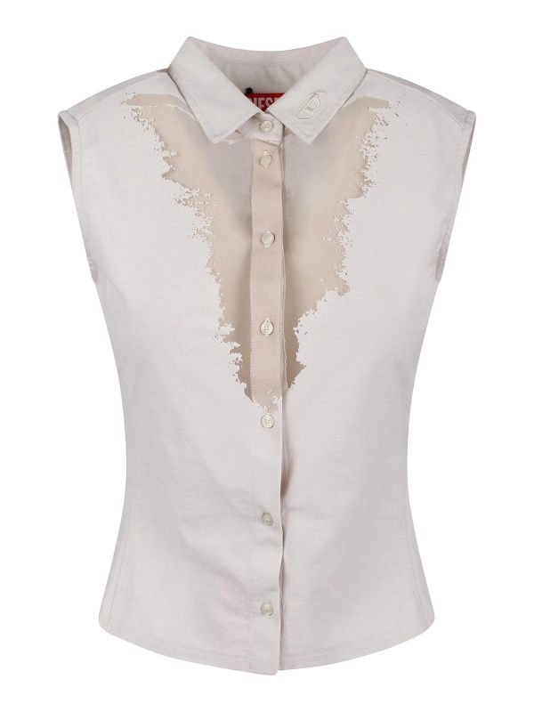 Diesel Chemise - Blanc