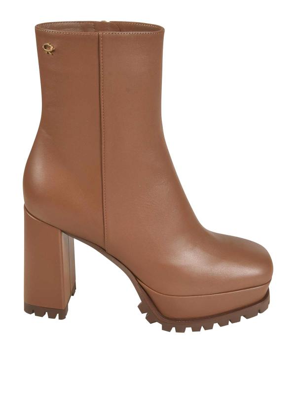 Gianvito Rossi Bottes - Marron