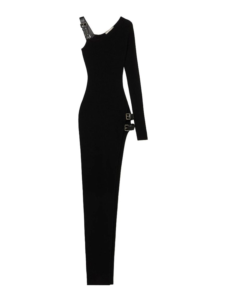 Blumarine Maxi Robe - Noir